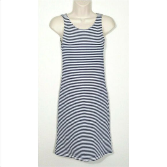 Zara Dresses & Skirts - ZARA Striped Textured Bodycon Tank Dress 2537E1M